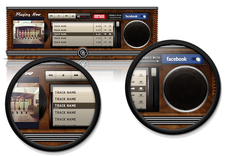 Music player details
